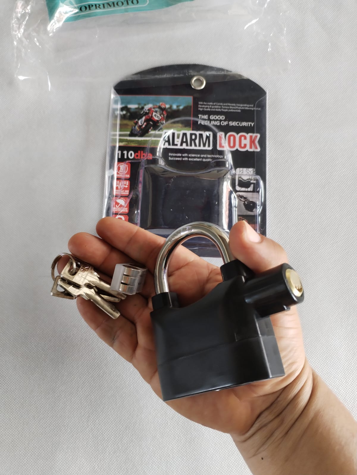 ProtegeMax™ Cobertor Impermeable + Candado con Alarma de Seguridad 🏍️