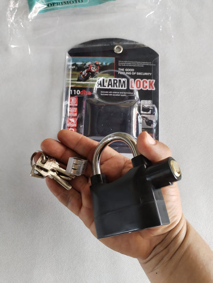 ProtegeMax™ Cobertor Impermeable + Candado con Alarma de Seguridad 🏍️